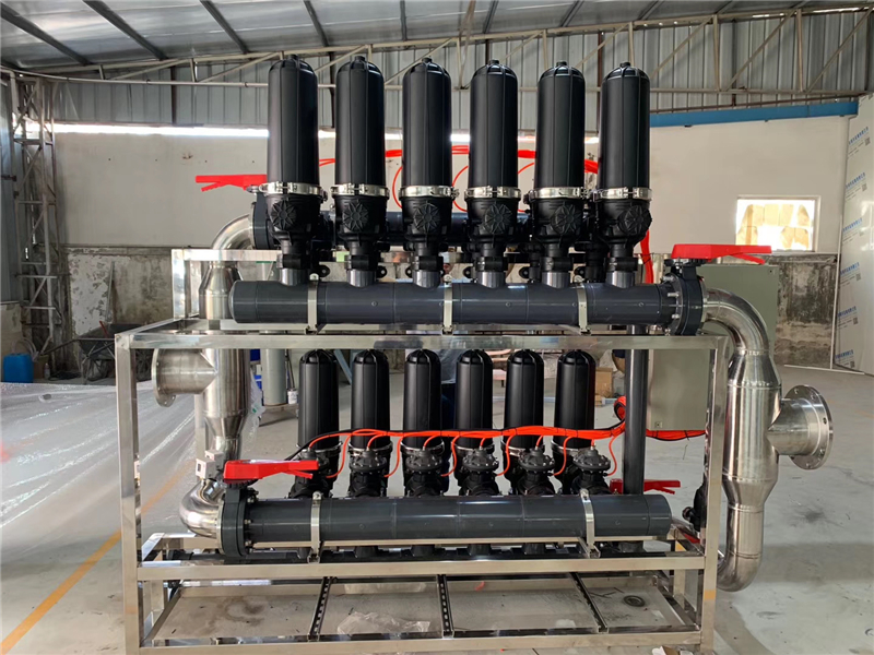 无负压罐和叠片式过滤器 &nbsp;